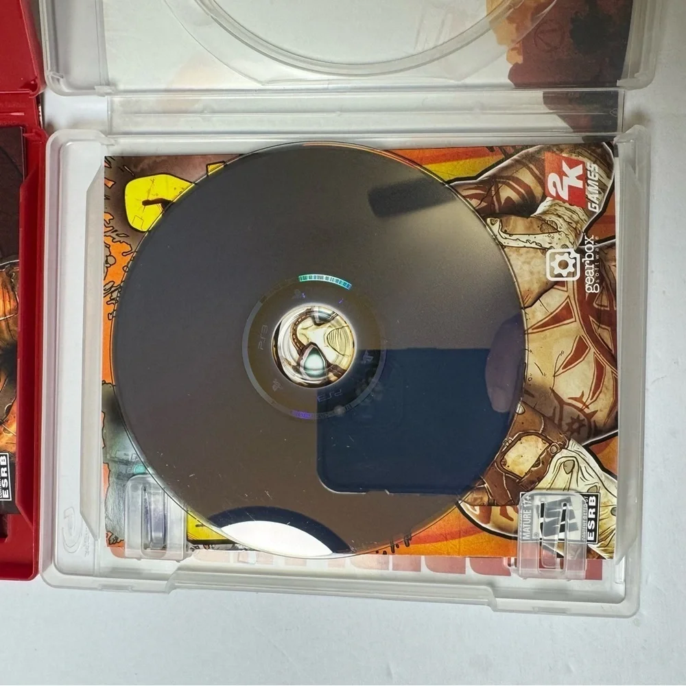 Borderlands 1 & 2 (Sony PlayStation 3, 2009) PS3 Complete w/ Manual Tested